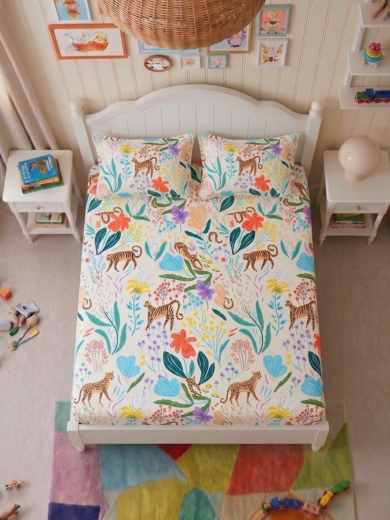 Bamboo Cotton Bedsheet Set – Meadow Botanica