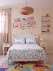 Bamboo Cotton Bedsheet Set – Storybook Garden