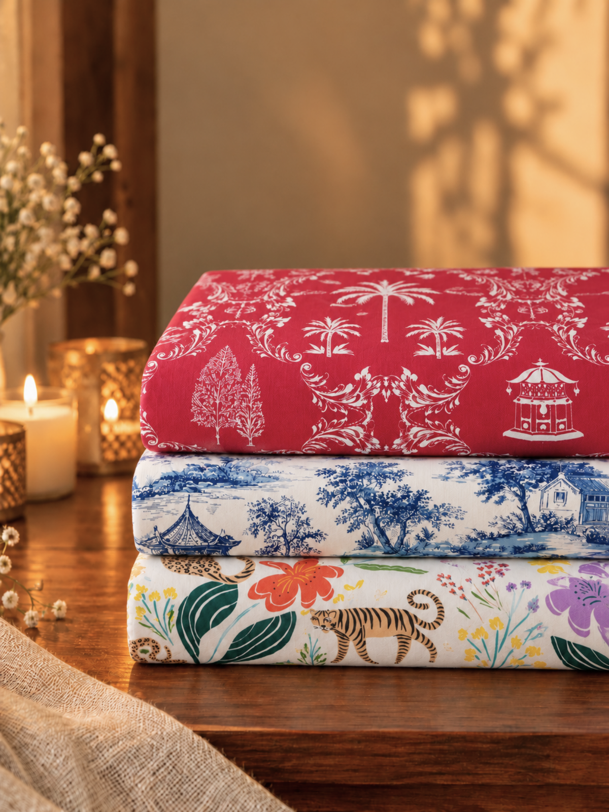 The Sleep Sanctuary Bundle - 3 Bedsheet Set - Queen
