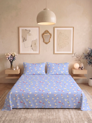 Bamboo Cotton Bedsheet Set – Little Ducks