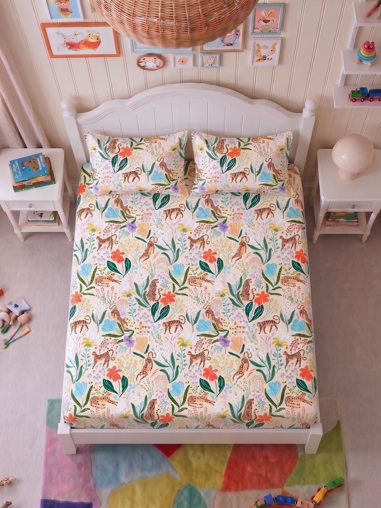 Bamboo Cotton Bedsheet Set – Meadow Botanica